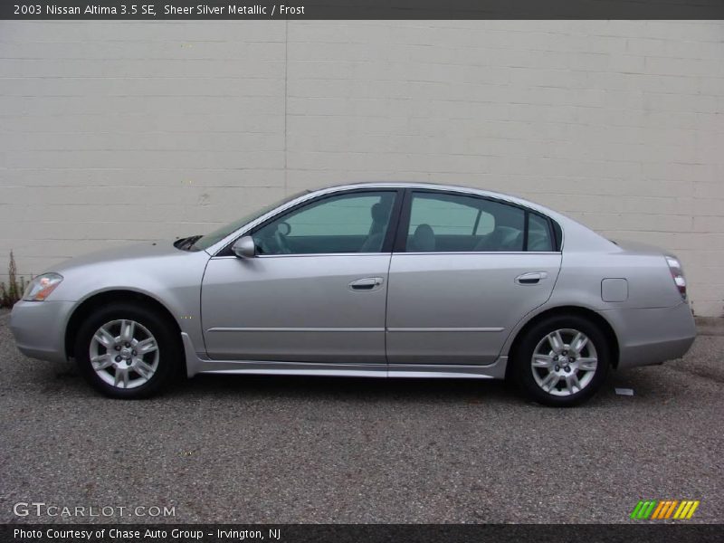 Sheer Silver Metallic / Frost 2003 Nissan Altima 3.5 SE