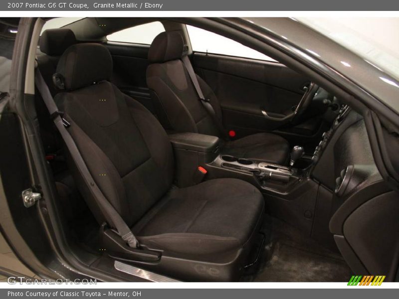 Granite Metallic / Ebony 2007 Pontiac G6 GT Coupe