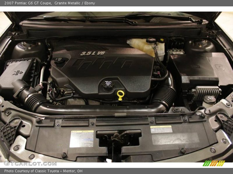 Granite Metallic / Ebony 2007 Pontiac G6 GT Coupe