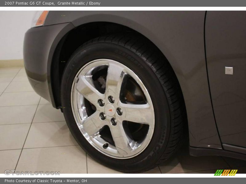 Granite Metallic / Ebony 2007 Pontiac G6 GT Coupe