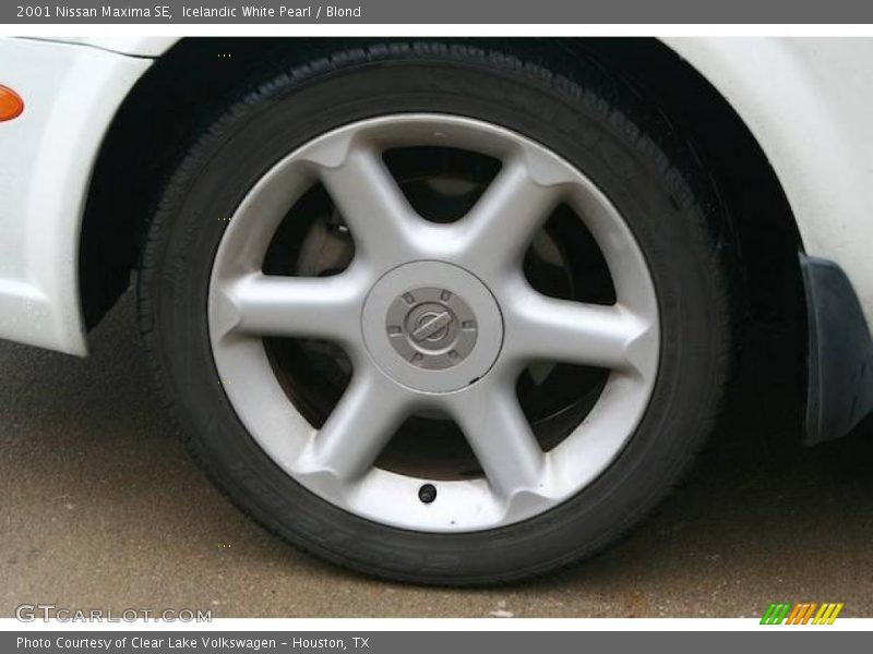 Icelandic White Pearl / Blond 2001 Nissan Maxima SE