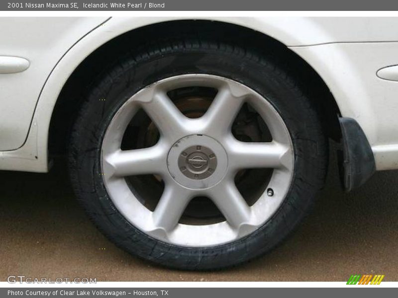 Icelandic White Pearl / Blond 2001 Nissan Maxima SE