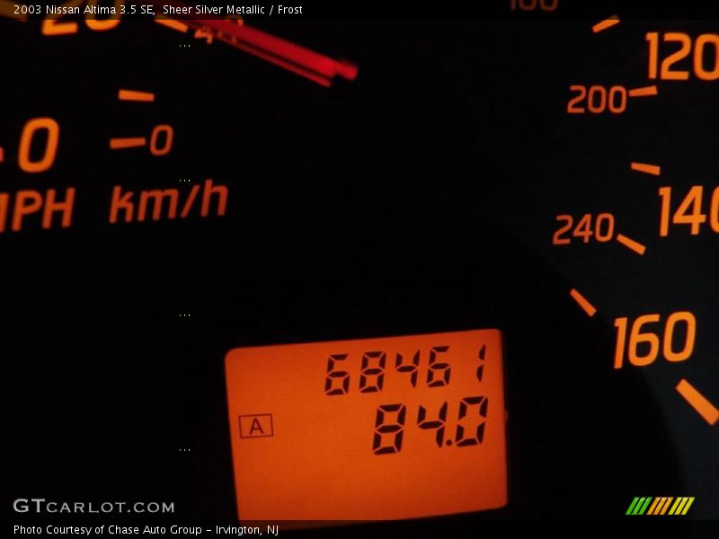 Sheer Silver Metallic / Frost 2003 Nissan Altima 3.5 SE