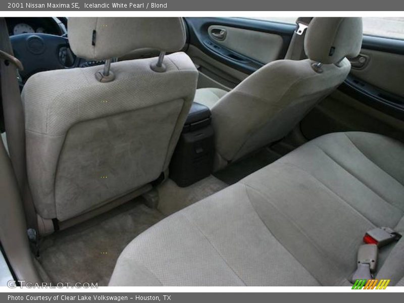 Icelandic White Pearl / Blond 2001 Nissan Maxima SE