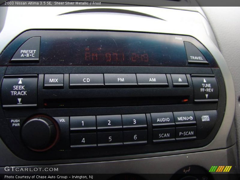 Sheer Silver Metallic / Frost 2003 Nissan Altima 3.5 SE