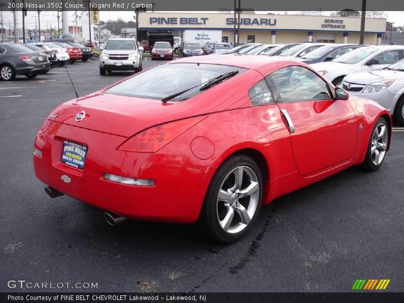 Nogaro Red / Carbon 2008 Nissan 350Z Coupe