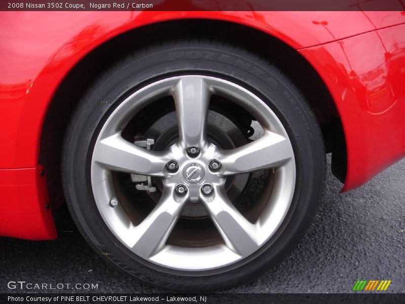 Nogaro Red / Carbon 2008 Nissan 350Z Coupe