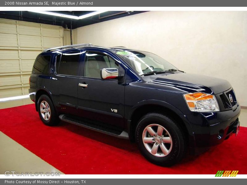 Majestic Blue / Almond 2008 Nissan Armada SE