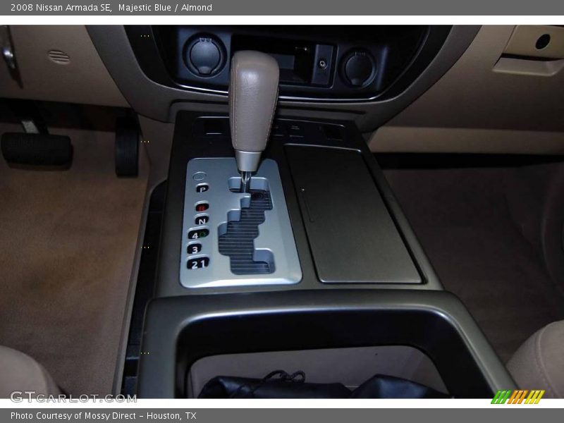 Majestic Blue / Almond 2008 Nissan Armada SE