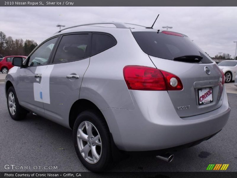 Silver Ice / Gray 2010 Nissan Rogue SL