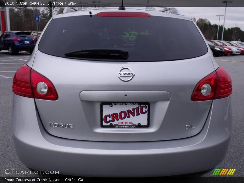 Silver Ice / Gray 2010 Nissan Rogue SL