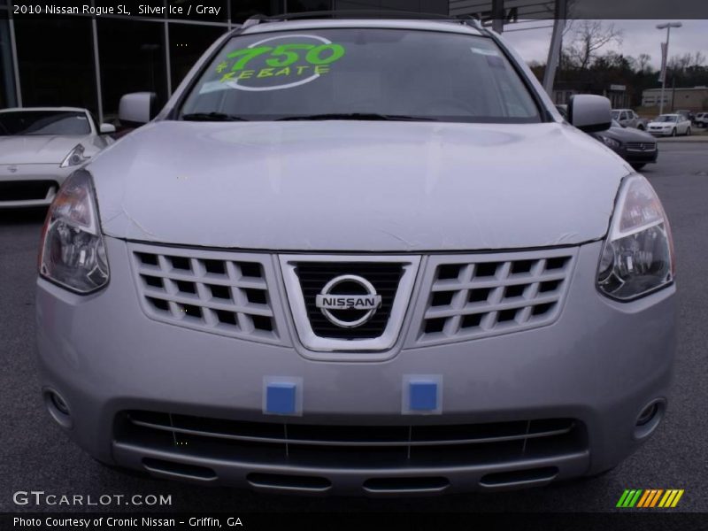 Silver Ice / Gray 2010 Nissan Rogue SL