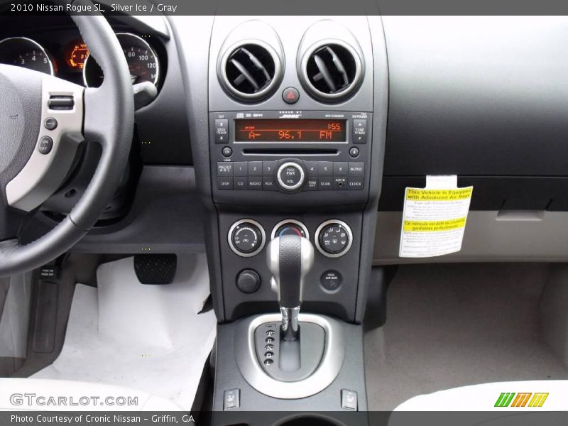 Silver Ice / Gray 2010 Nissan Rogue SL