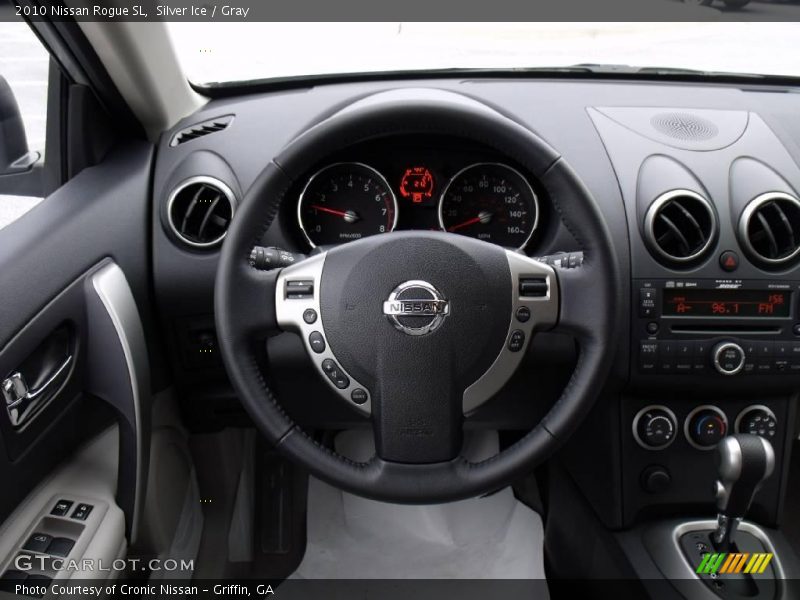 Silver Ice / Gray 2010 Nissan Rogue SL
