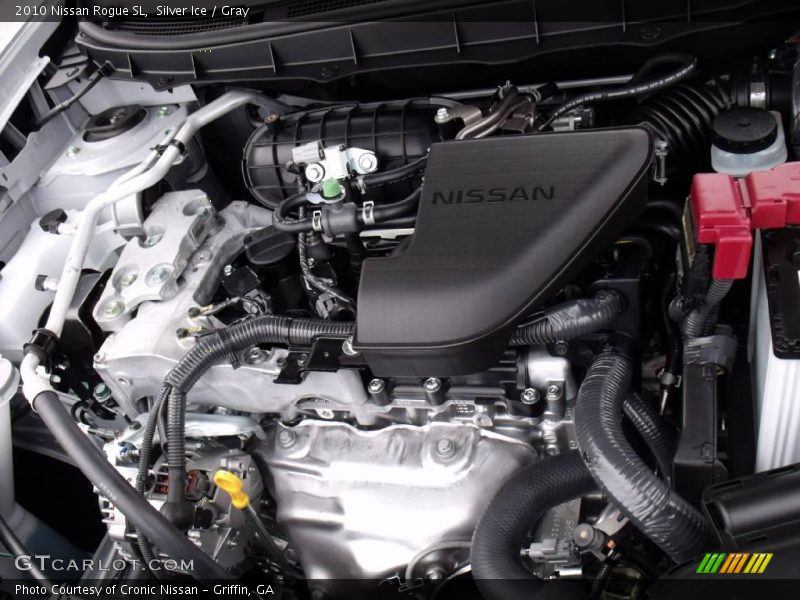 Silver Ice / Gray 2010 Nissan Rogue SL