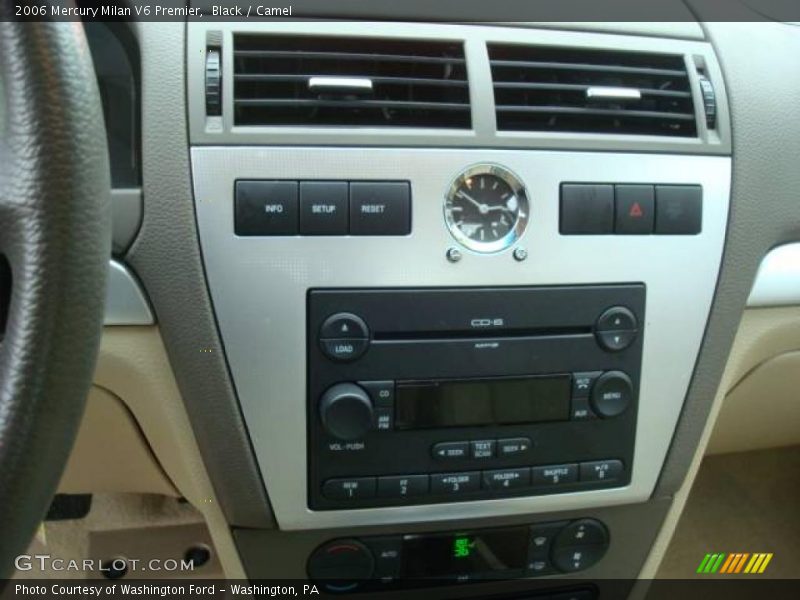 Black / Camel 2006 Mercury Milan V6 Premier