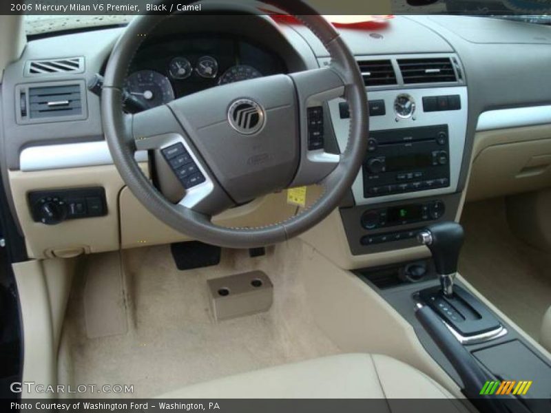 Black / Camel 2006 Mercury Milan V6 Premier