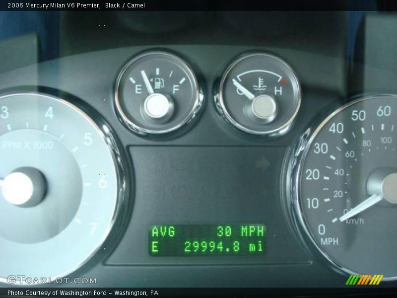 Black / Camel 2006 Mercury Milan V6 Premier