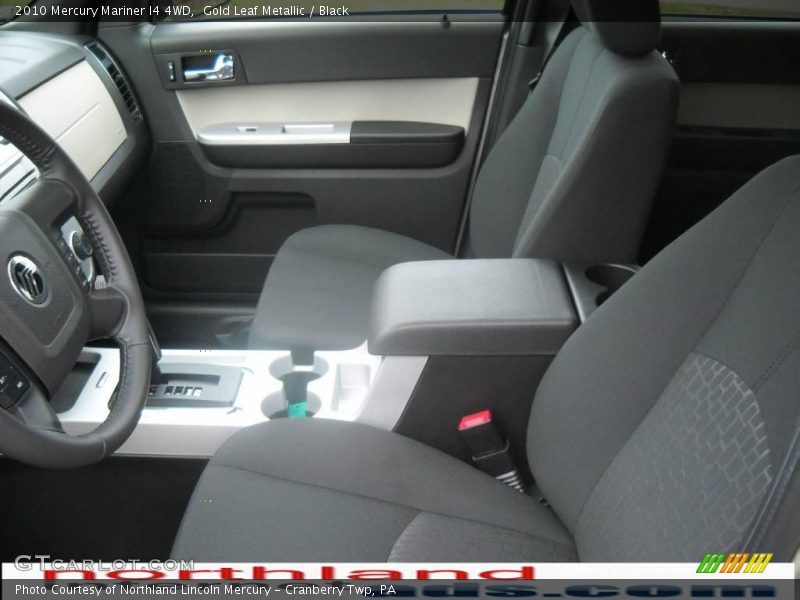 Gold Leaf Metallic / Black 2010 Mercury Mariner I4 4WD