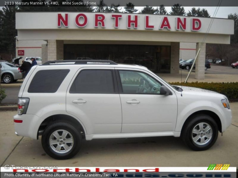 White Suede / Stone 2010 Mercury Mariner V6 4WD