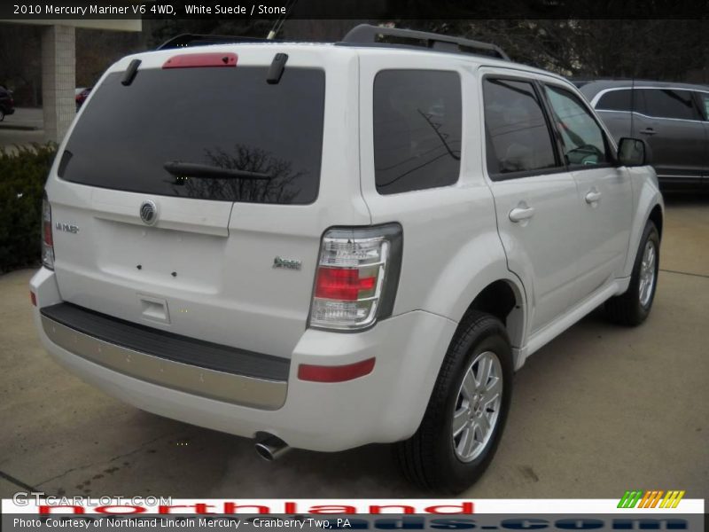 White Suede / Stone 2010 Mercury Mariner V6 4WD