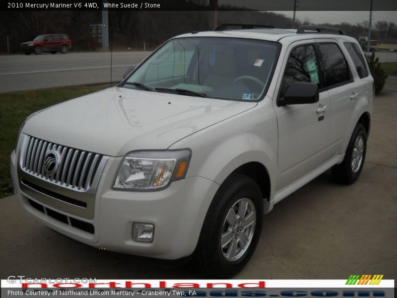 White Suede / Stone 2010 Mercury Mariner V6 4WD