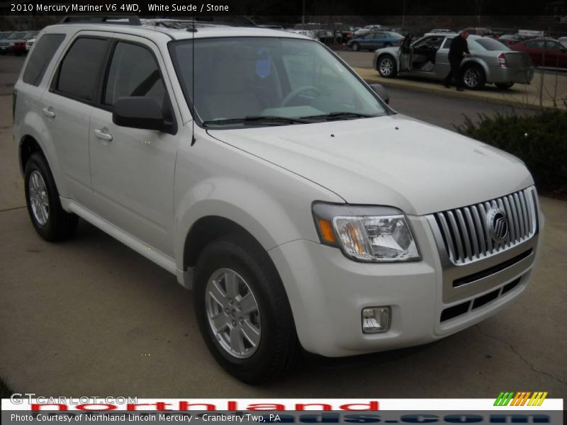 White Suede / Stone 2010 Mercury Mariner V6 4WD