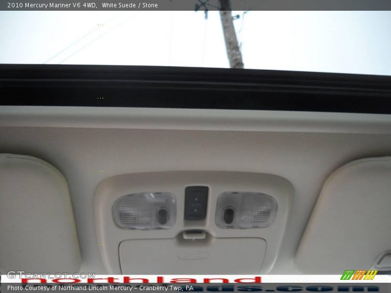 White Suede / Stone 2010 Mercury Mariner V6 4WD
