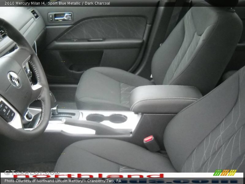 Sport Blue Metallic / Dark Charcoal 2010 Mercury Milan I4