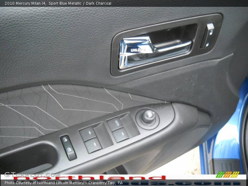 Sport Blue Metallic / Dark Charcoal 2010 Mercury Milan I4
