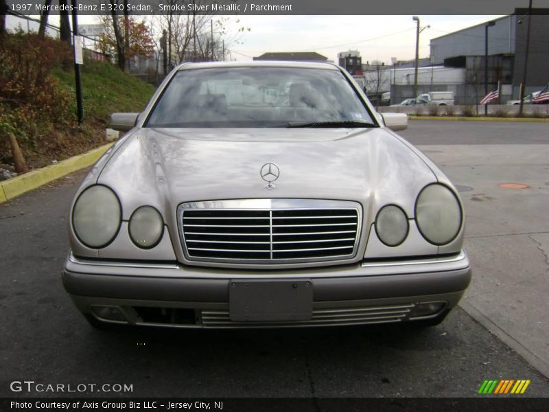 Smoke Silver Metallic / Parchment 1997 Mercedes-Benz E 320 Sedan