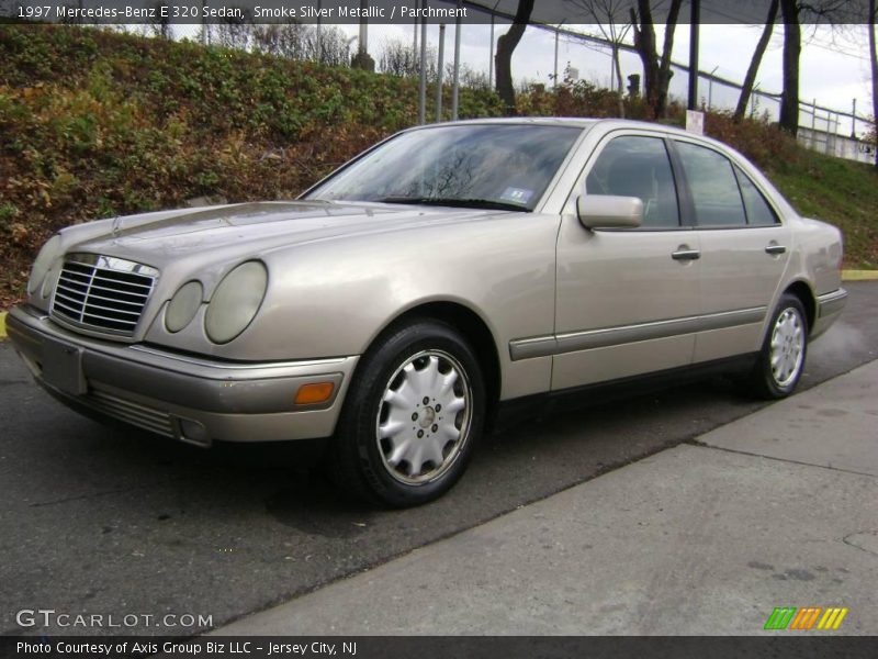 Smoke Silver Metallic / Parchment 1997 Mercedes-Benz E 320 Sedan