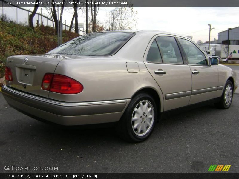 Smoke Silver Metallic / Parchment 1997 Mercedes-Benz E 320 Sedan