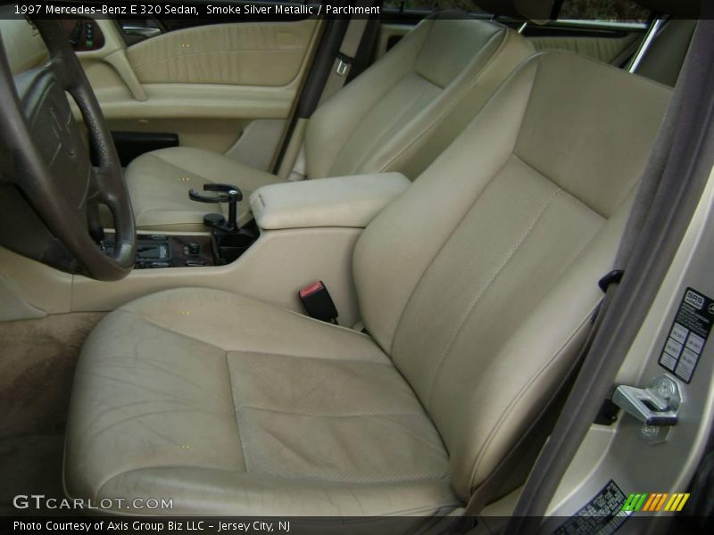 Smoke Silver Metallic / Parchment 1997 Mercedes-Benz E 320 Sedan