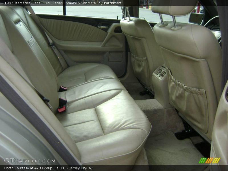 Smoke Silver Metallic / Parchment 1997 Mercedes-Benz E 320 Sedan