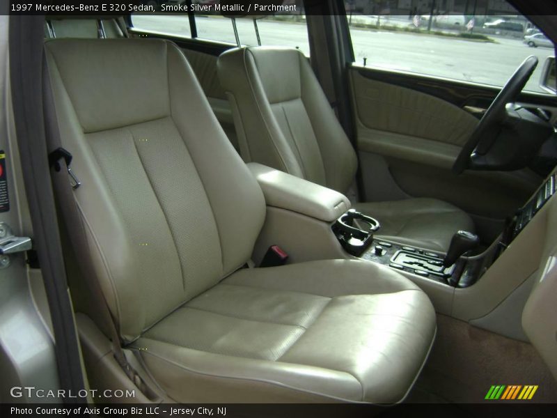 Smoke Silver Metallic / Parchment 1997 Mercedes-Benz E 320 Sedan