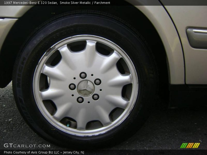 Smoke Silver Metallic / Parchment 1997 Mercedes-Benz E 320 Sedan