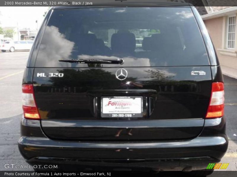Black / Java 2003 Mercedes-Benz ML 320 4Matic