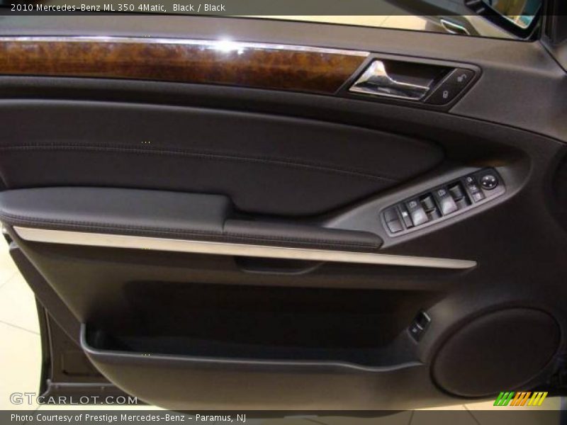 Black / Black 2010 Mercedes-Benz ML 350 4Matic