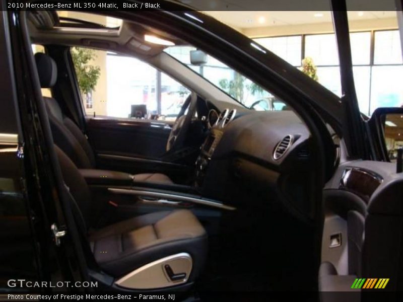 Black / Black 2010 Mercedes-Benz ML 350 4Matic