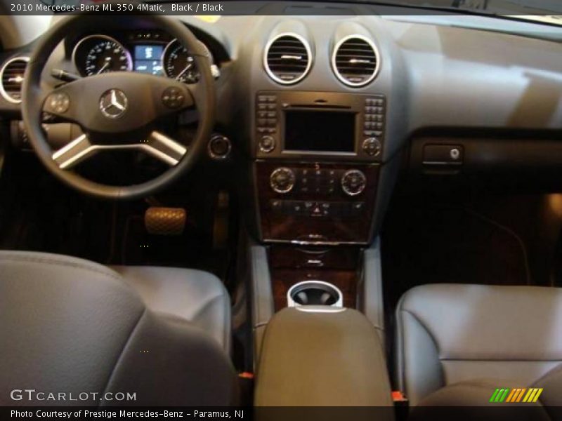 Black / Black 2010 Mercedes-Benz ML 350 4Matic