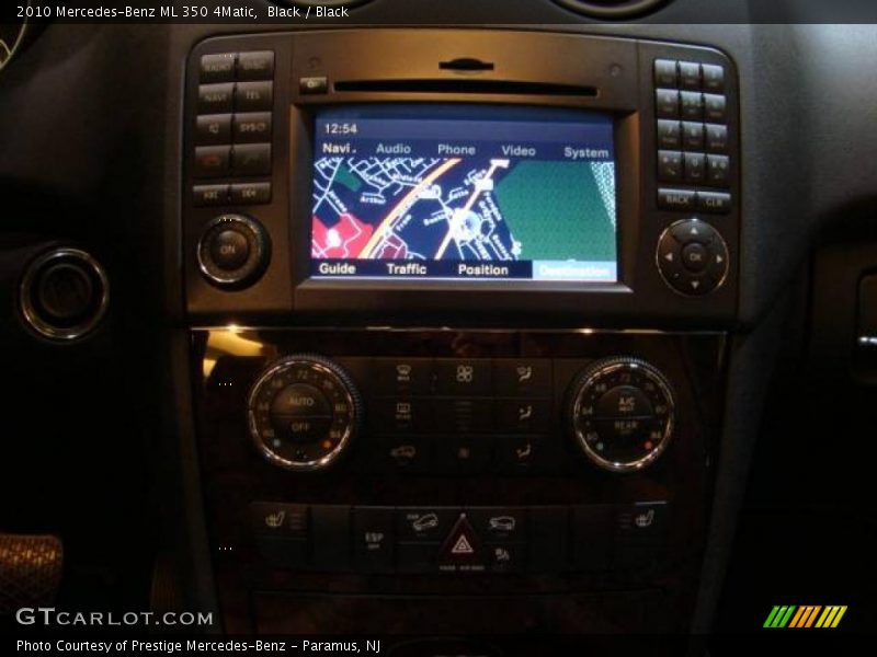 Black / Black 2010 Mercedes-Benz ML 350 4Matic