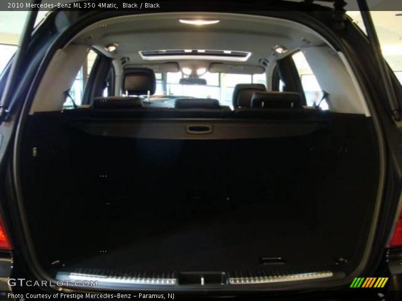 Black / Black 2010 Mercedes-Benz ML 350 4Matic