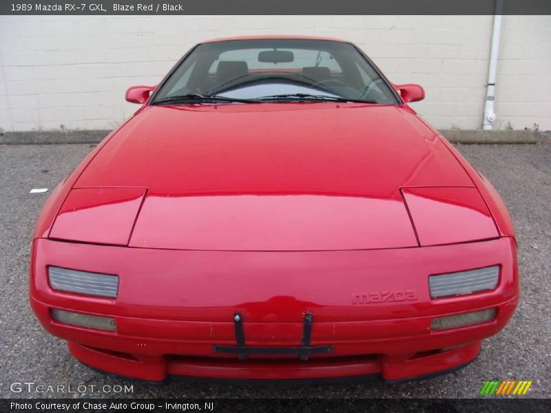 Blaze Red / Black 1989 Mazda RX-7 GXL