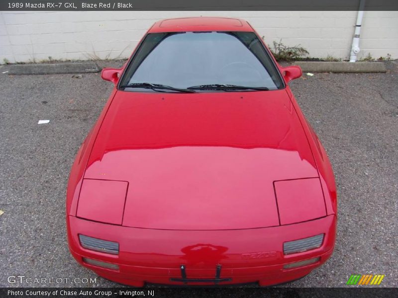 Blaze Red / Black 1989 Mazda RX-7 GXL