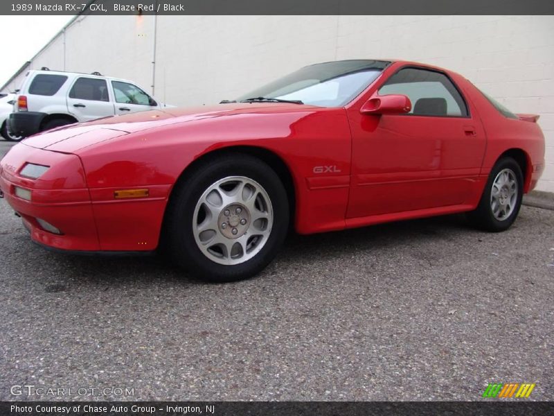 Blaze Red / Black 1989 Mazda RX-7 GXL