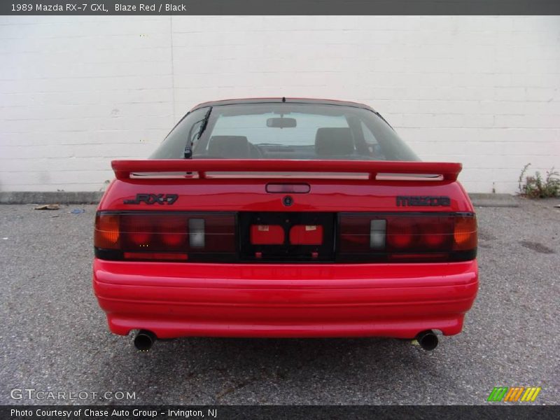 Blaze Red / Black 1989 Mazda RX-7 GXL
