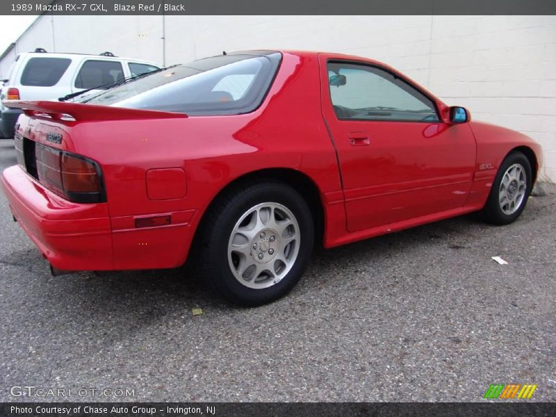 Blaze Red / Black 1989 Mazda RX-7 GXL