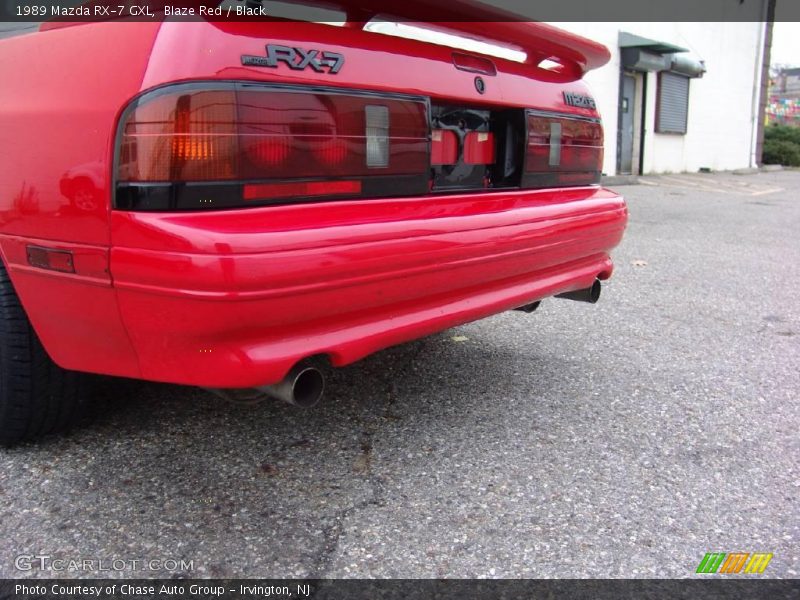 Blaze Red / Black 1989 Mazda RX-7 GXL