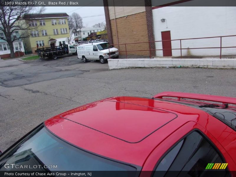 Blaze Red / Black 1989 Mazda RX-7 GXL